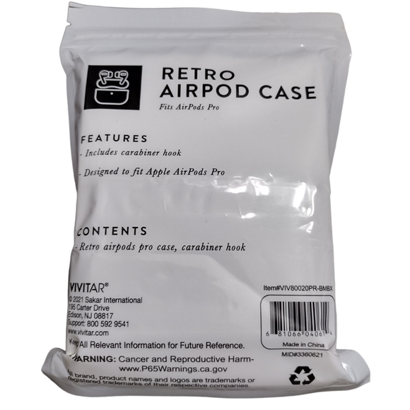 NEw Vivitar Retro Airpod Case‎ - Picture 2 of 3